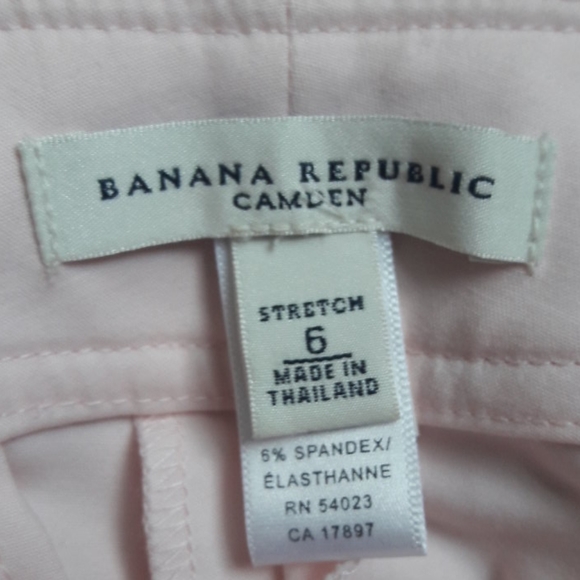 Pale Pink Cropped Ankle Pants-Camden Fit - Picture 4 of 7